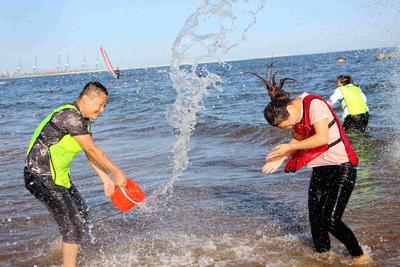 清凉夏日海边团建